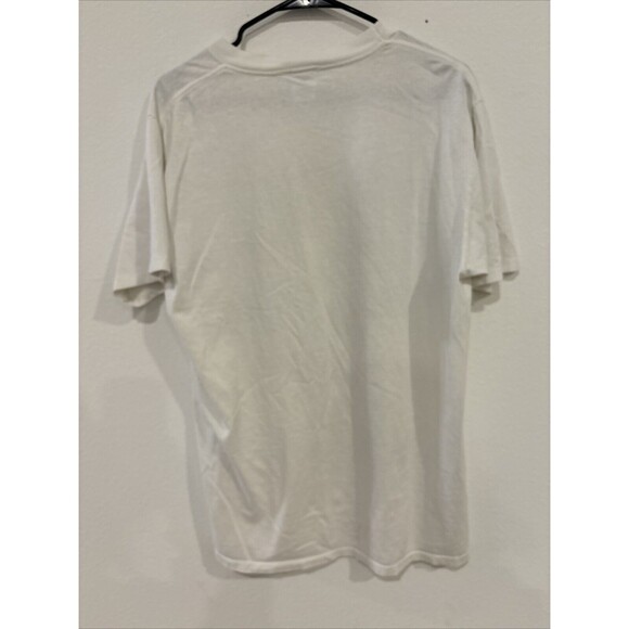 Vintage 80s Jerzees Single Stitch T Shirt Florida It's Beachin' Alligators XL - Picture 5 of 6